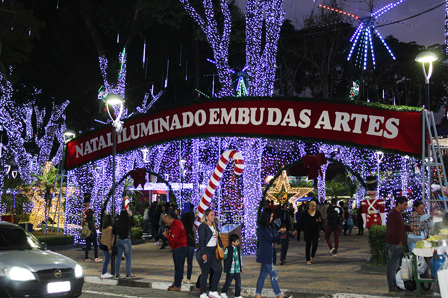 Embu das Artes: Aberto processo de seleção para expositores temporários no Natal Iluminado