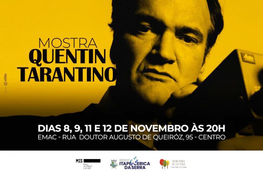 Itapecerica da Serra: Prefeitura realiza “Mostra Tarantino de Cinema”