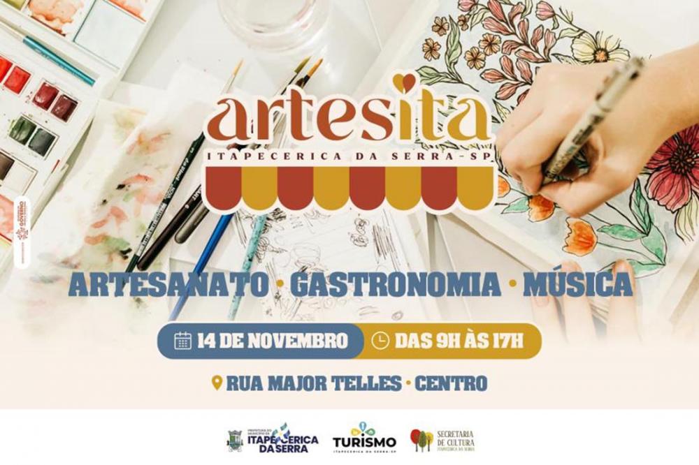 Itapecerica da Serra realiza evento com artesanato, música e gastronomia