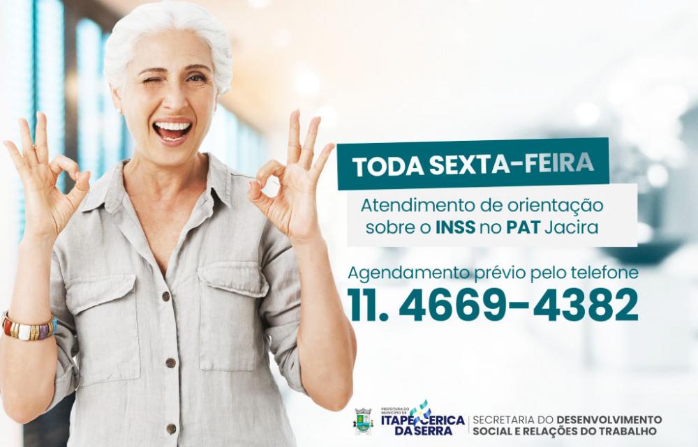 Prefeitura de Itapecerica da Serra realiza atendimento de orientação de INSS no PAT do Jacira