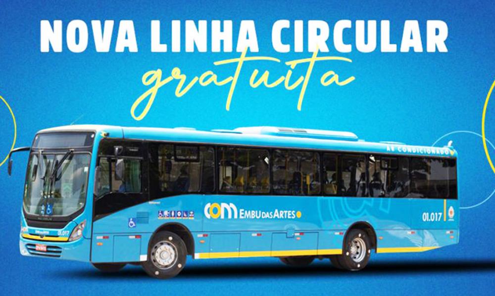 Embu das Artes: Linha circular gratuita começa a operar nesta sexta-feira, 10 de dezembro