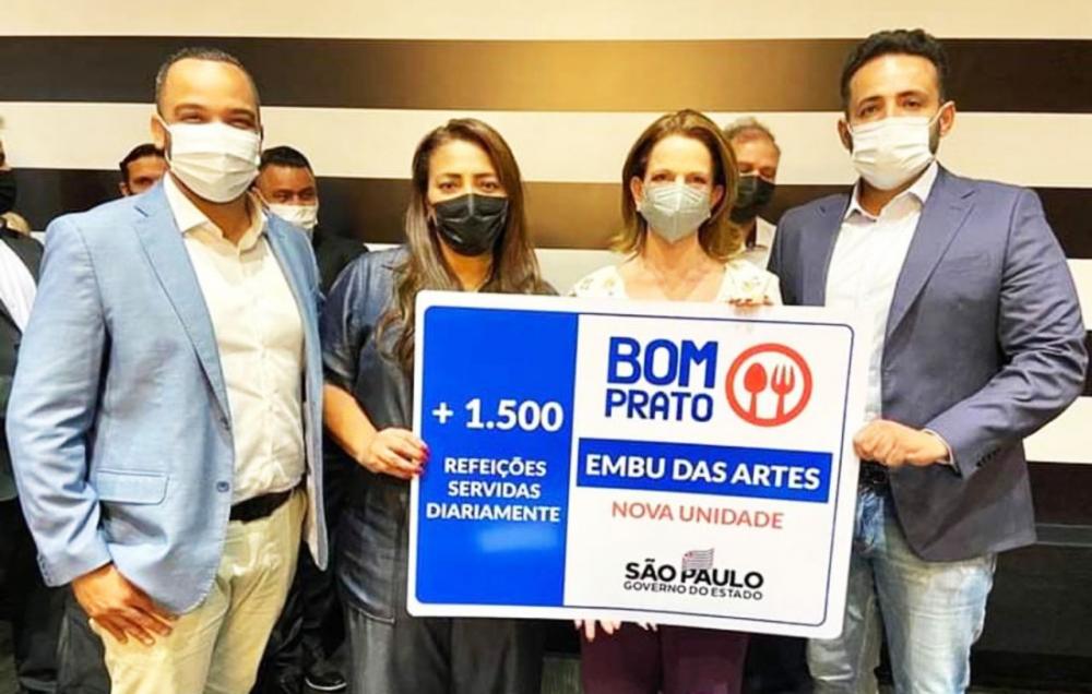 Prefeito Ney Santos consegue Bom Prato para Embu das Artes